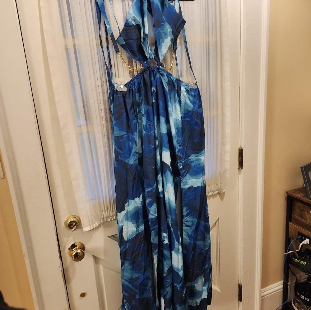 New Tropical Maxi Dress